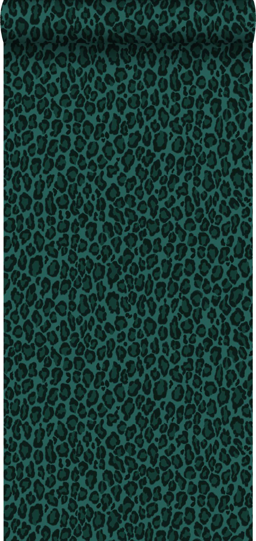 ESTA Home Cicely Green Leopard Skin Wallpaper, 20.9-in by 33-ft