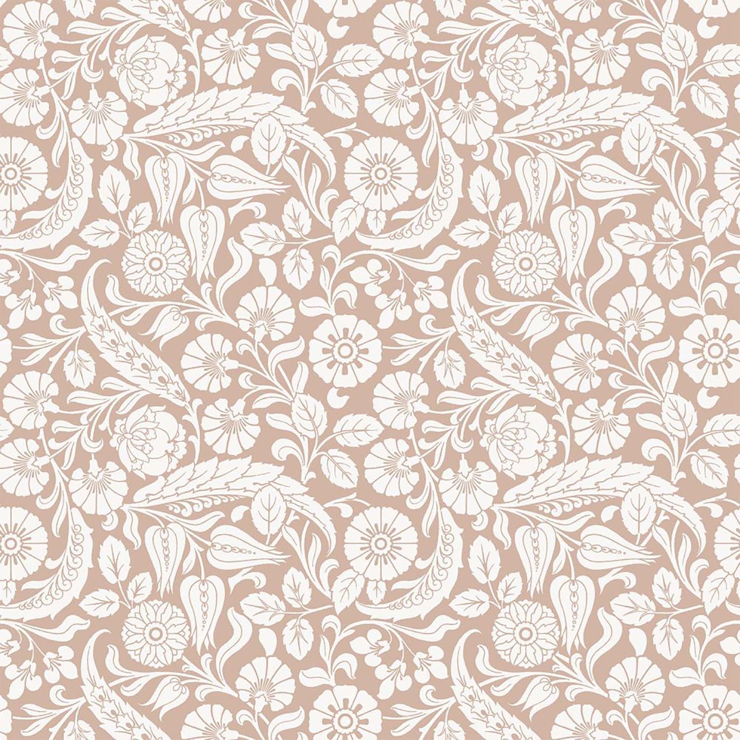 Design Department Cordelia Pink Baroque Blooms Wallpaper, 20.9-in by 33-ft