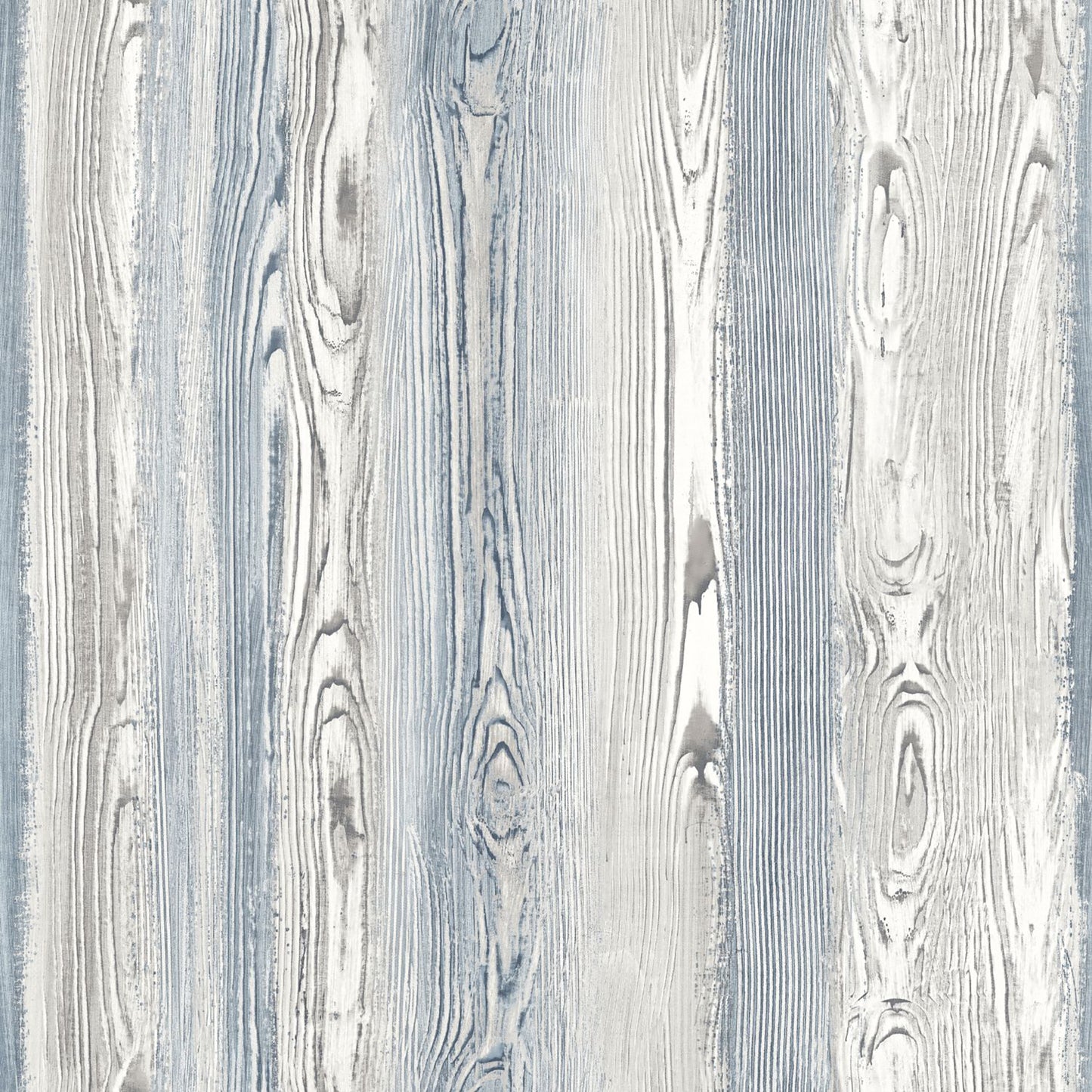 ESTA Home Cady Blue Wood Panel Wallpaper, 20.5-in by 33-ft