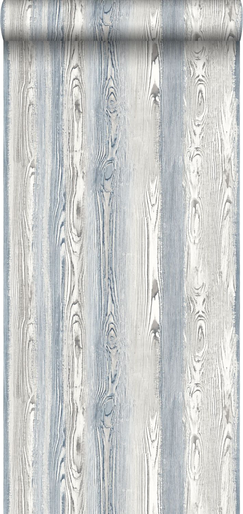 ESTA Home Cady Blue Wood Panel Wallpaper, 20.5-in by 33-ft