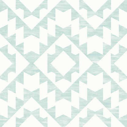 ESTA Home Fantine Mint Geometric Wallpaper, 20.5-in by 33-ft