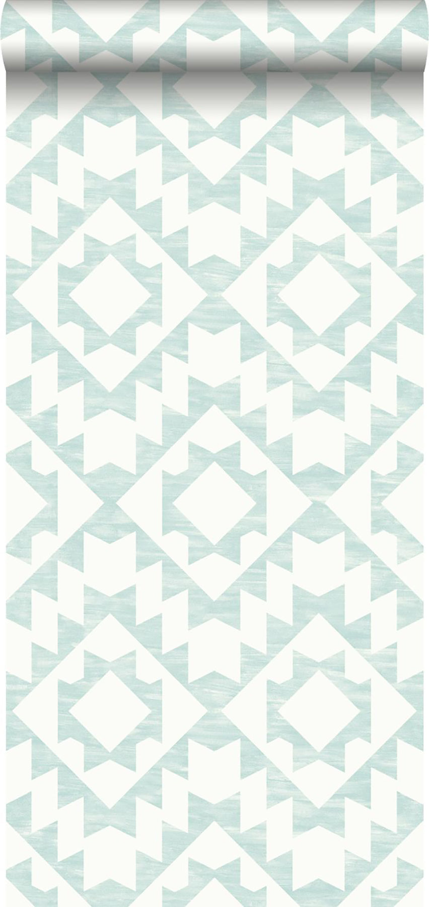 ESTA Home Fantine Mint Geometric Wallpaper, 20.5-in by 33-ft