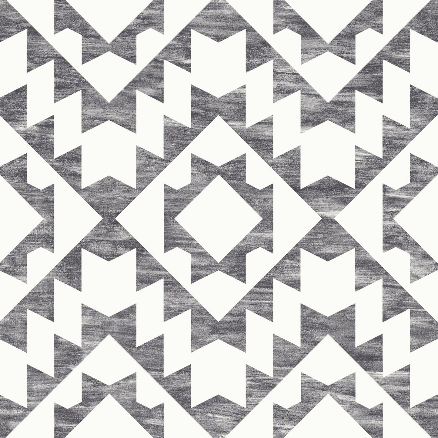 ESTA Home Fantine Black Geometric Wallpaper, 20.5-in by 33-ft