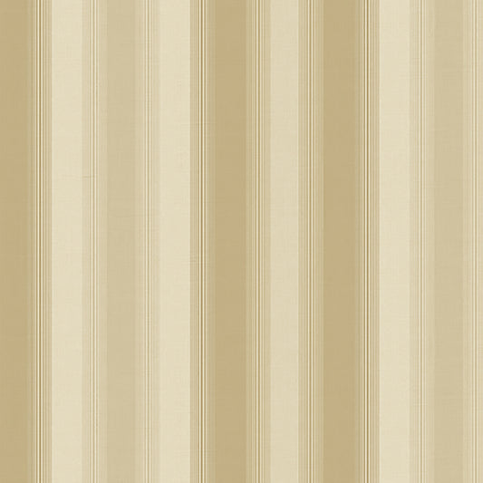 Lucky Day Luca Light Brown Stripe Wallpaper, 20.5-in by 33-ft