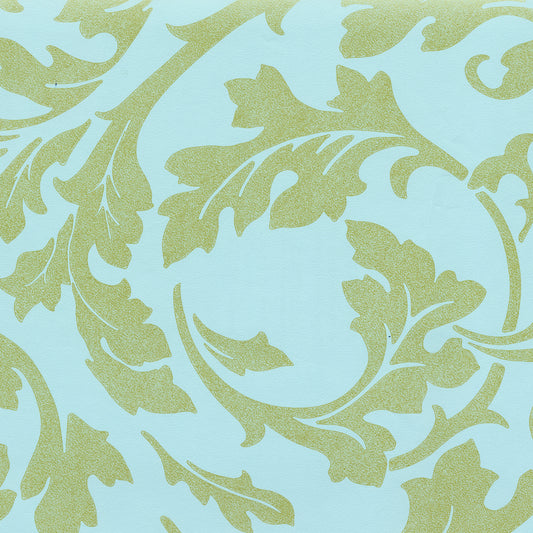 Lucky Day Rory Seafoam Trail Wallpaper, 20.5-in by 33-ft