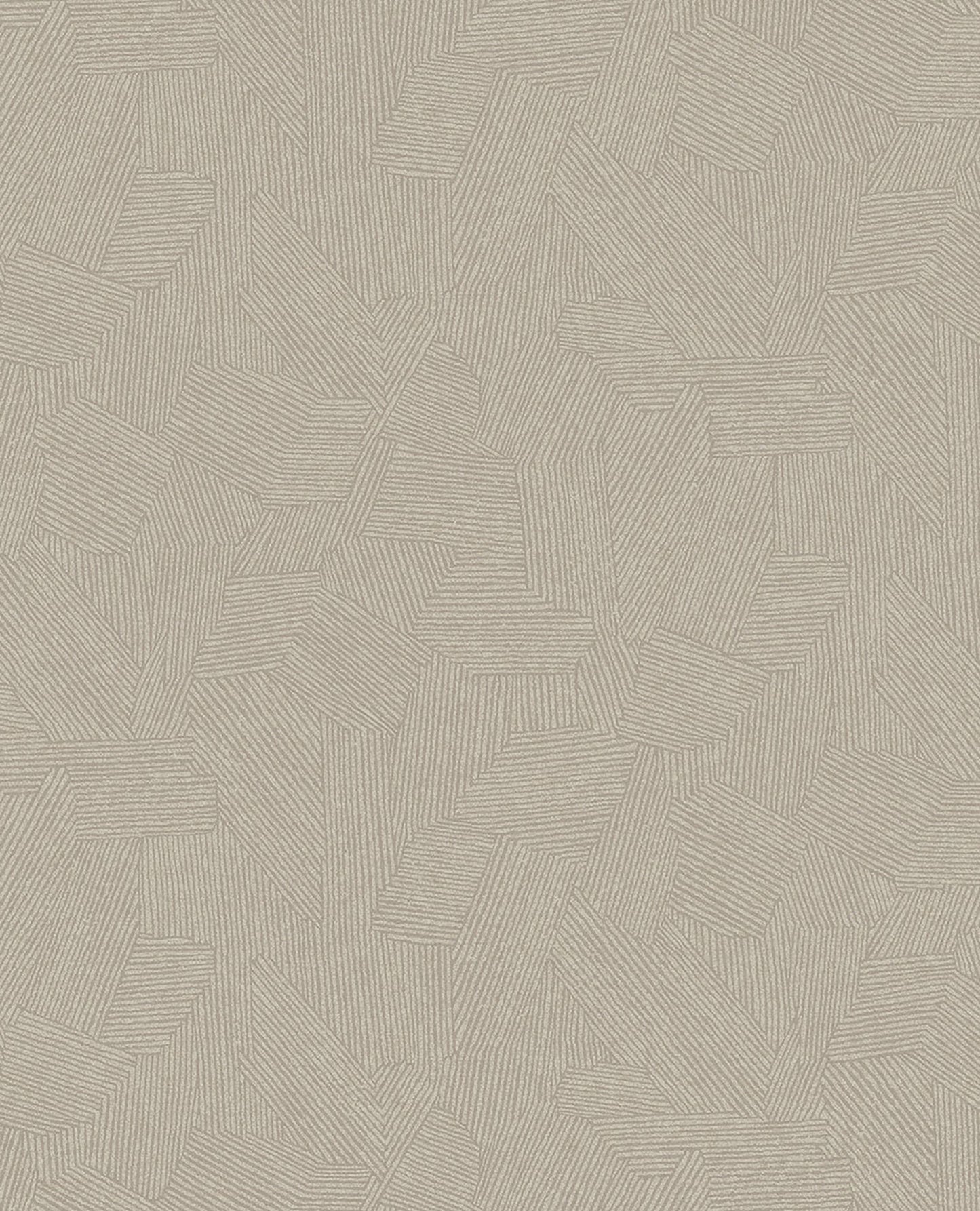 Eijffinger Clio Light Brown Lined Geometric Wallpaper, 20.5-in by 33-ft