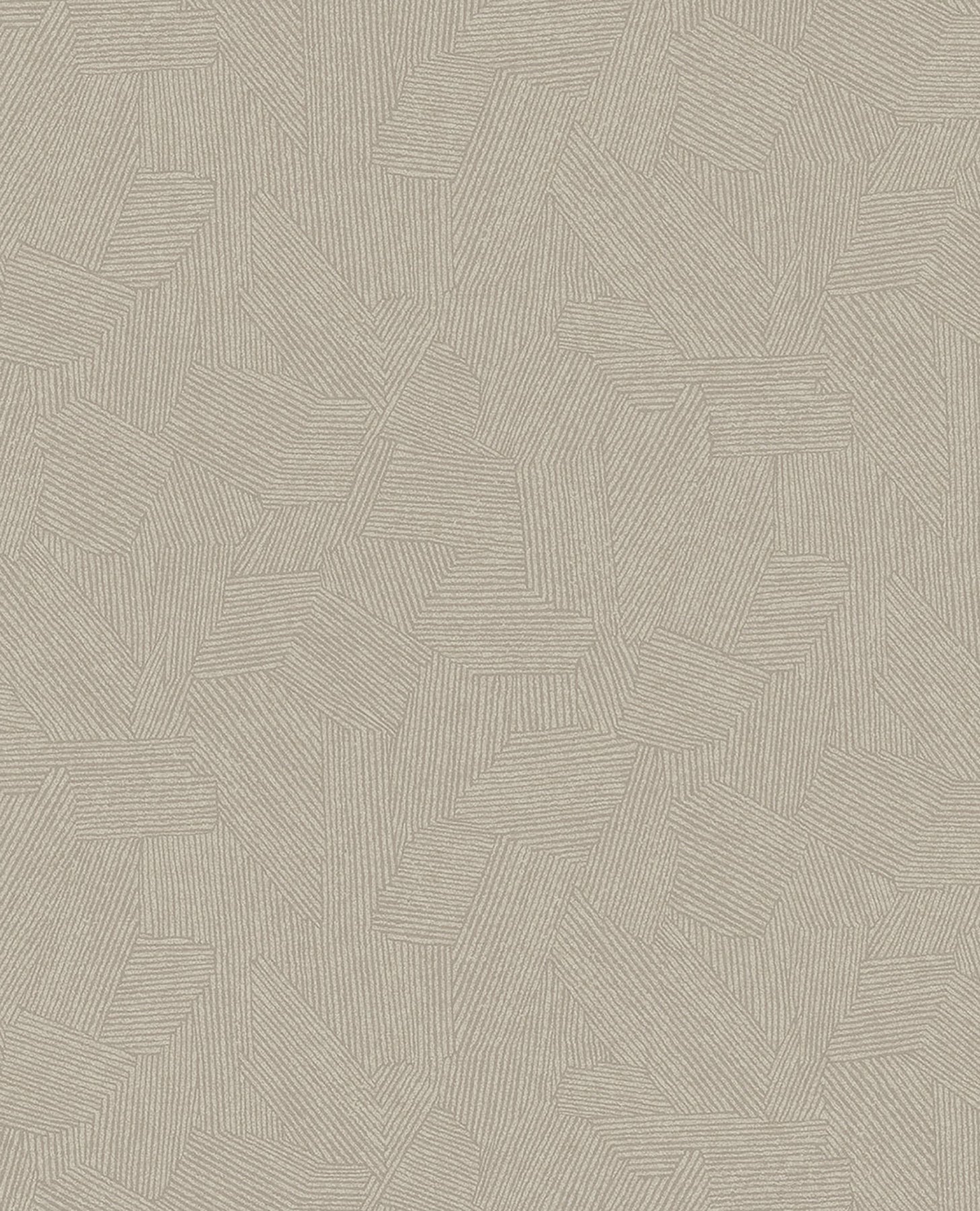 Eijffinger Clio Light Brown Lined Geometric Wallpaper, 20.5-in by 33-ft