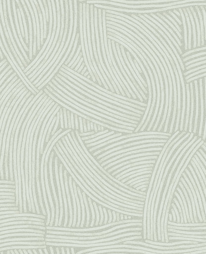 Eijffinger Freesia Light Grey Abstract Woven Wallpaper, 20.5-in by 33-ft