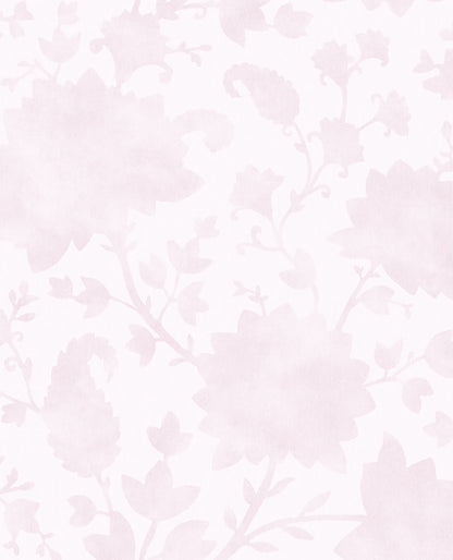 Eijffinger Avens Light Pink Floral Wallpaper, 20.5-in by 33-ft