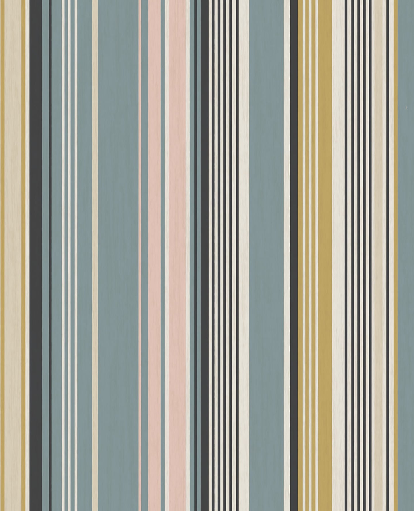 Eijffinger Svea Multicolor Stripe Wallpaper, 20.5-in by 33-ft