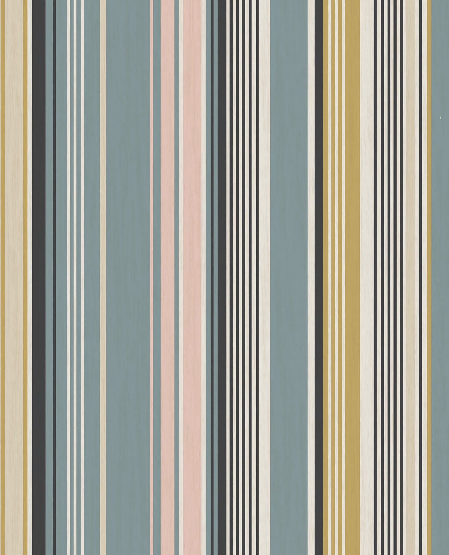 Eijffinger Svea Multicolor Stripe Wallpaper, 20.5-in by 33-ft