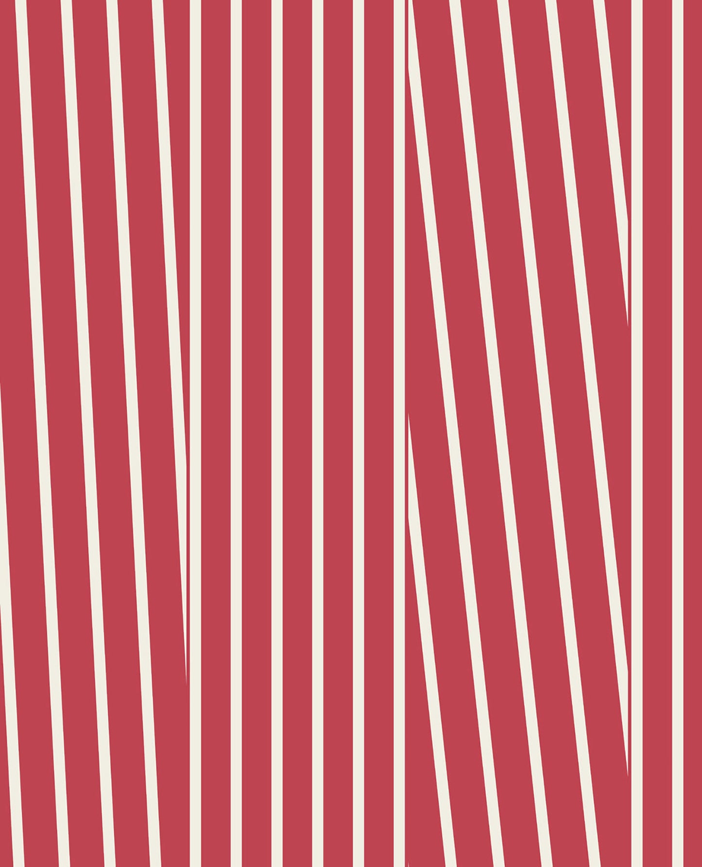 Eijffinger Maryam Red Modern Stripe Wallpaper, 20.5-in by 33-ft