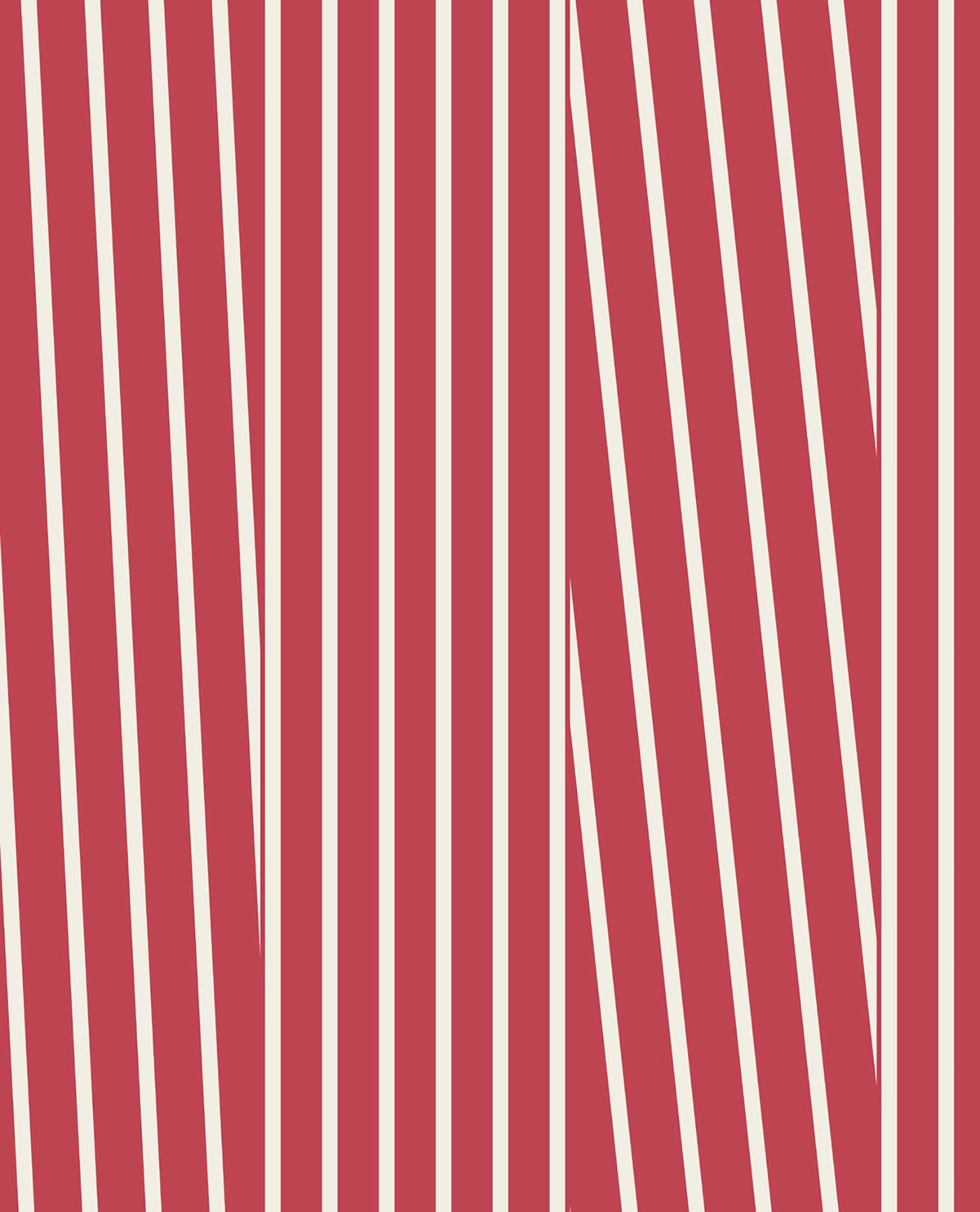 Eijffinger Maryam Red Modern Stripe Wallpaper, 20.5-in by 33-ft