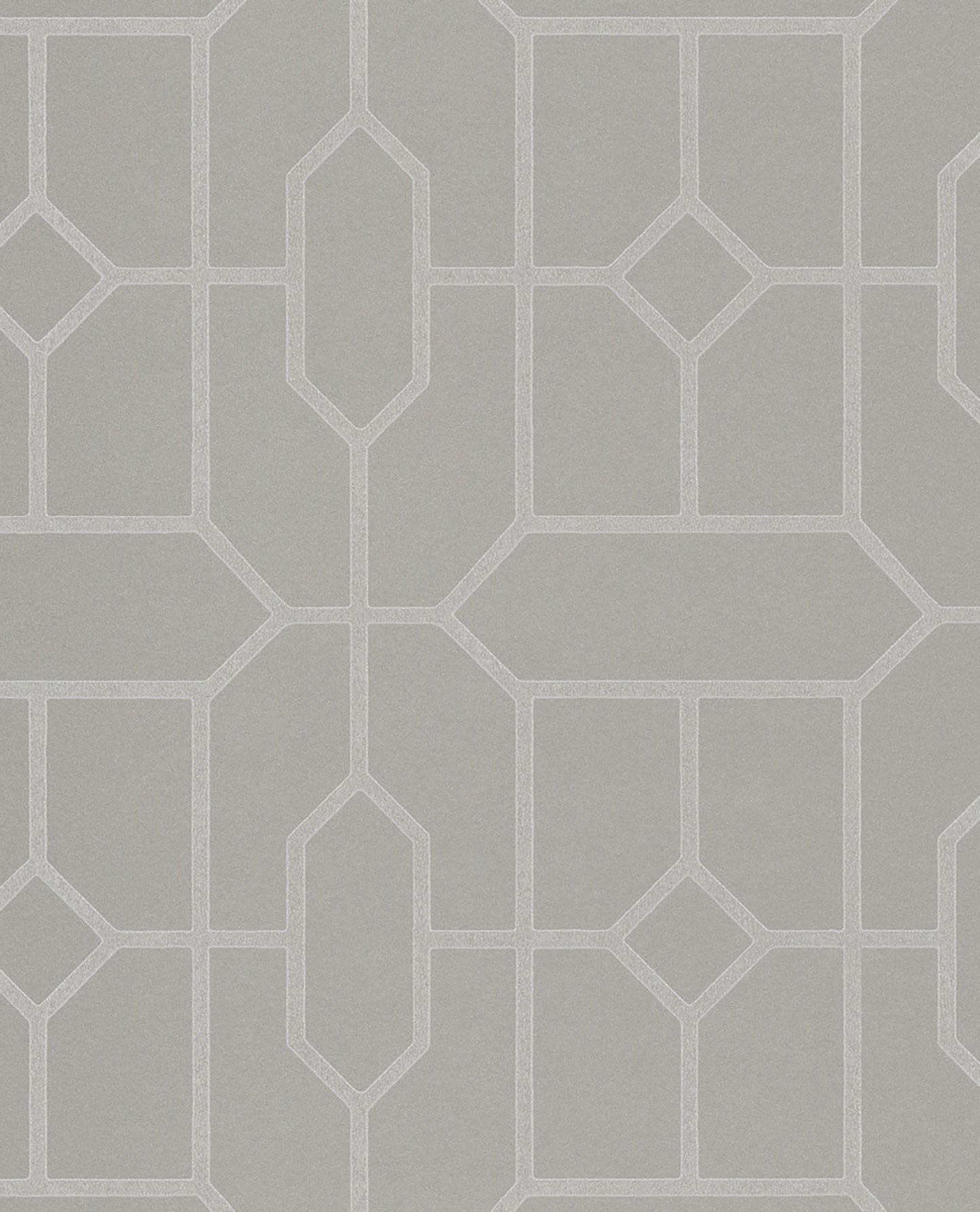 Eijffinger Johan Taupe Trellis Wallpaper, 20.5-in by 33-ft