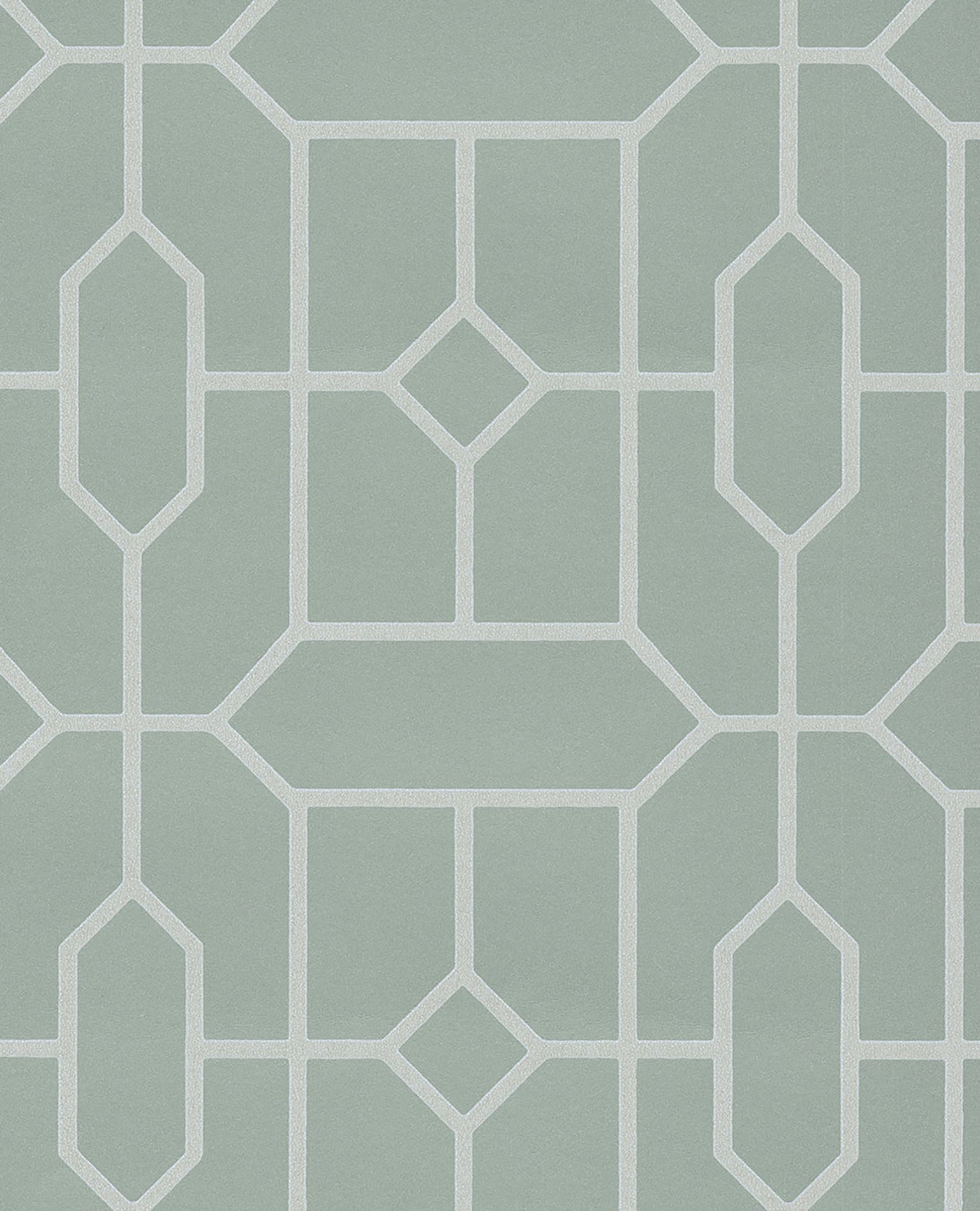 Eijffinger Johan Sage Trellis Wallpaper, 20.5-in by 33-ft