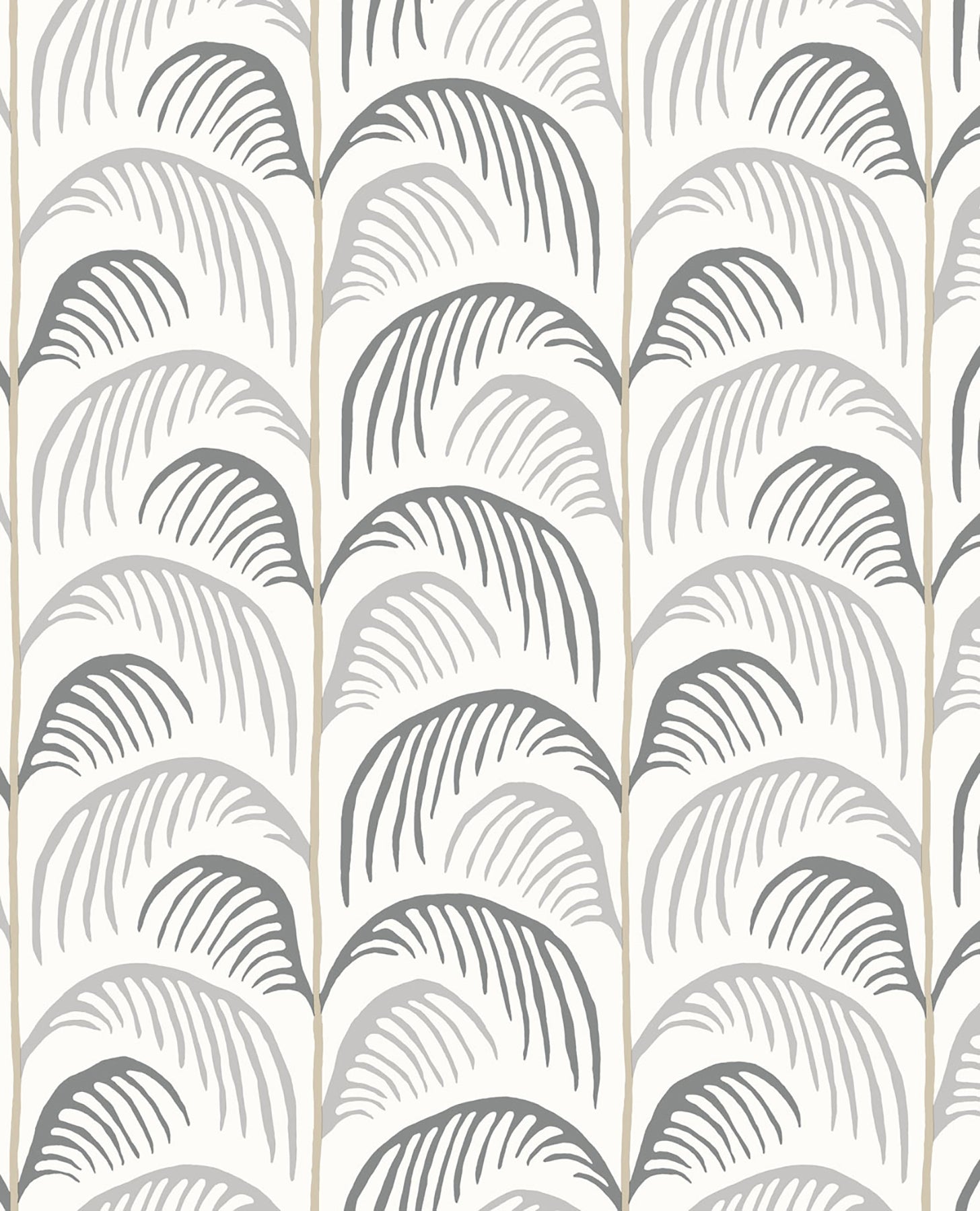 Eijffinger Altruria Grey Tree Wallpaper, 20.5-in by 33-ft