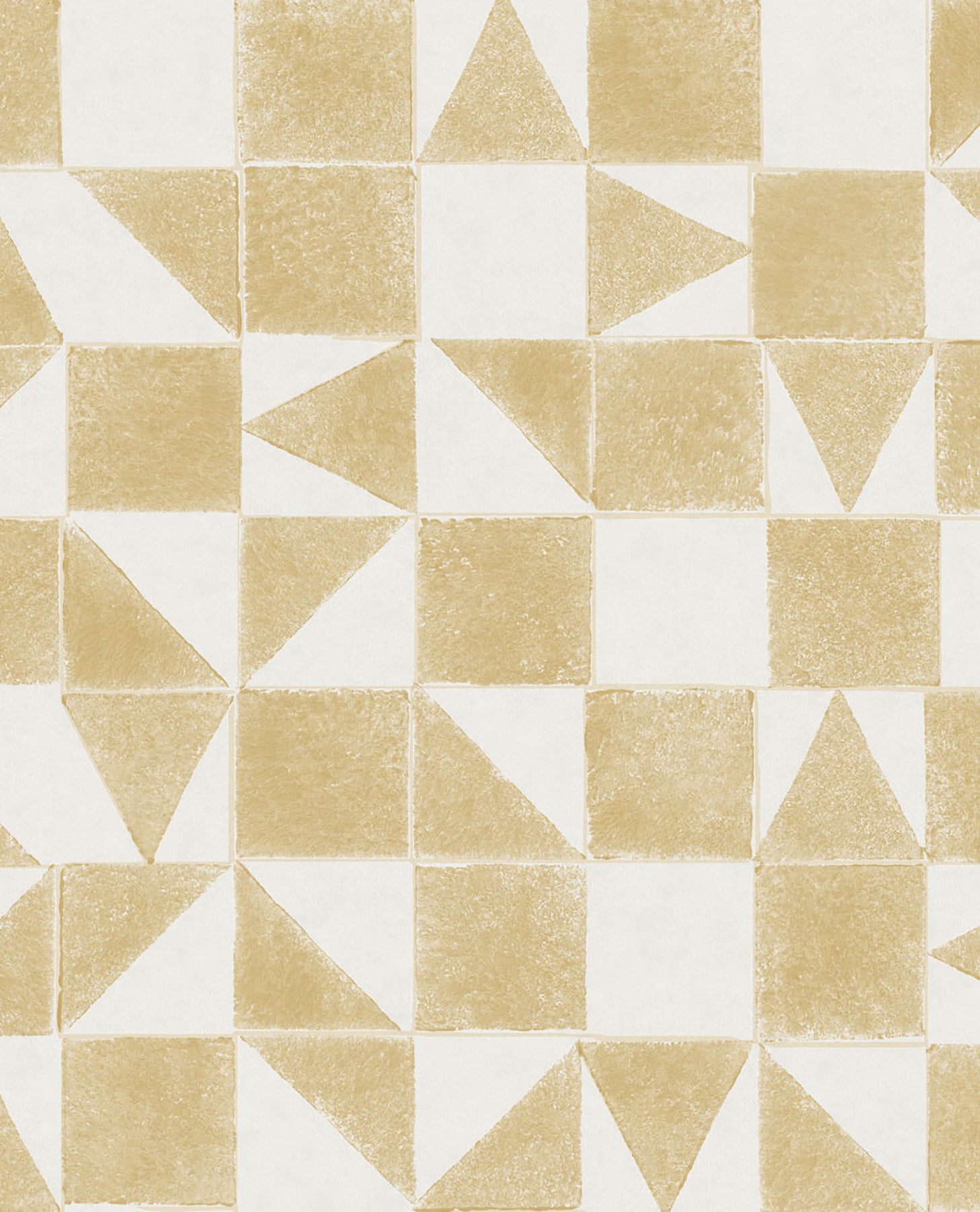 Eijffinger Robyn Wheat Geometric Wallpaper, 20.5-in by 33-ft