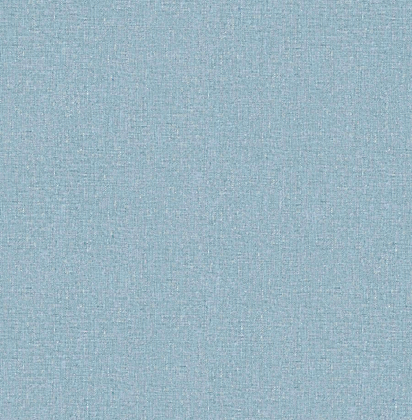 Fine Decor Grace Blue Linen Wallpaper, 20.5-in by 33-ft