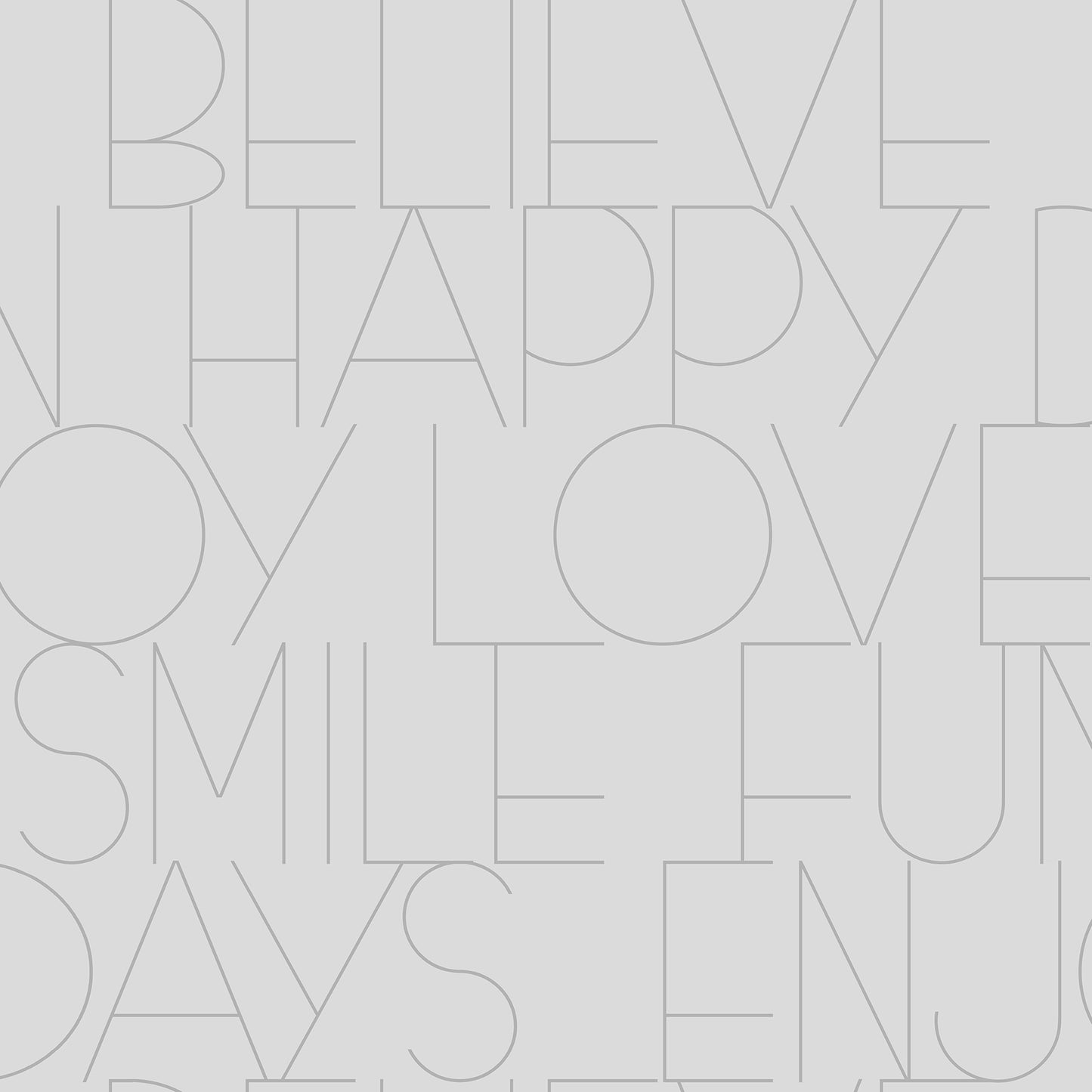 Fine Decor Oslo Silver Positive Text Wallpaper, 20.5-in by 33-ft