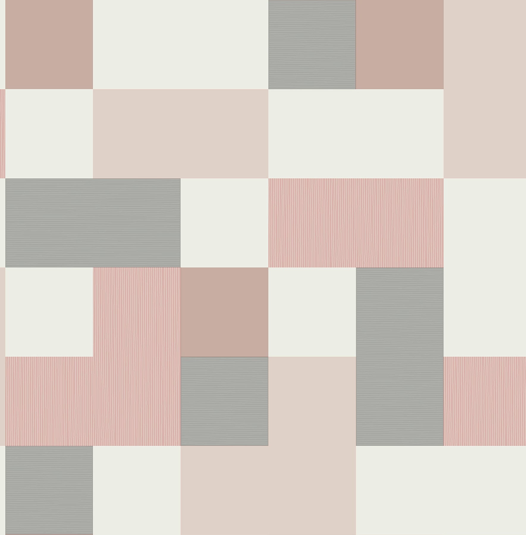 Fine Decor Milano Blush Geometric Wallpaper, 20.5-in by 33-ft