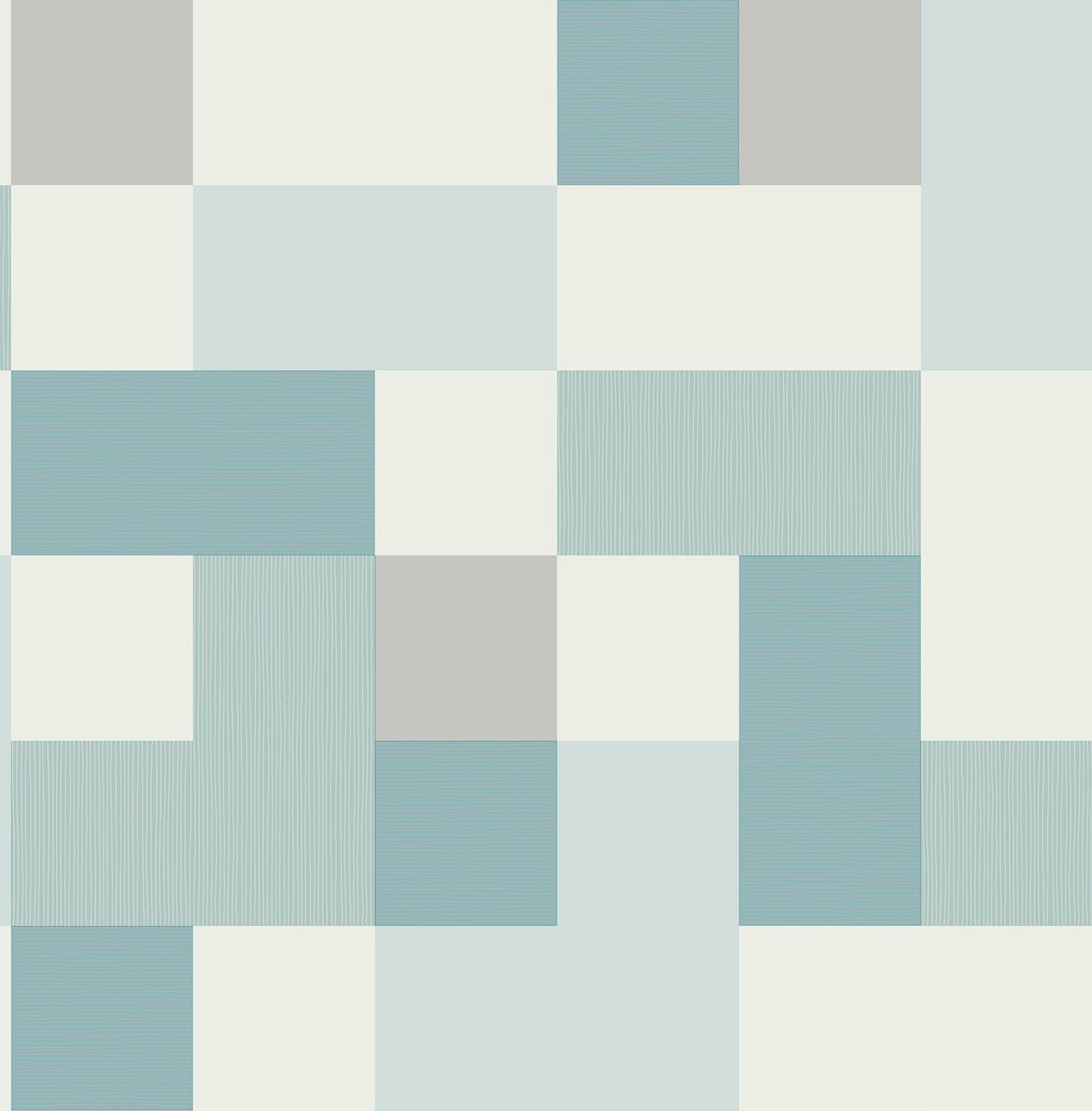 Fine Decor Milano Aqua Geometric Wallpaper, 20.5-in by 33-ft