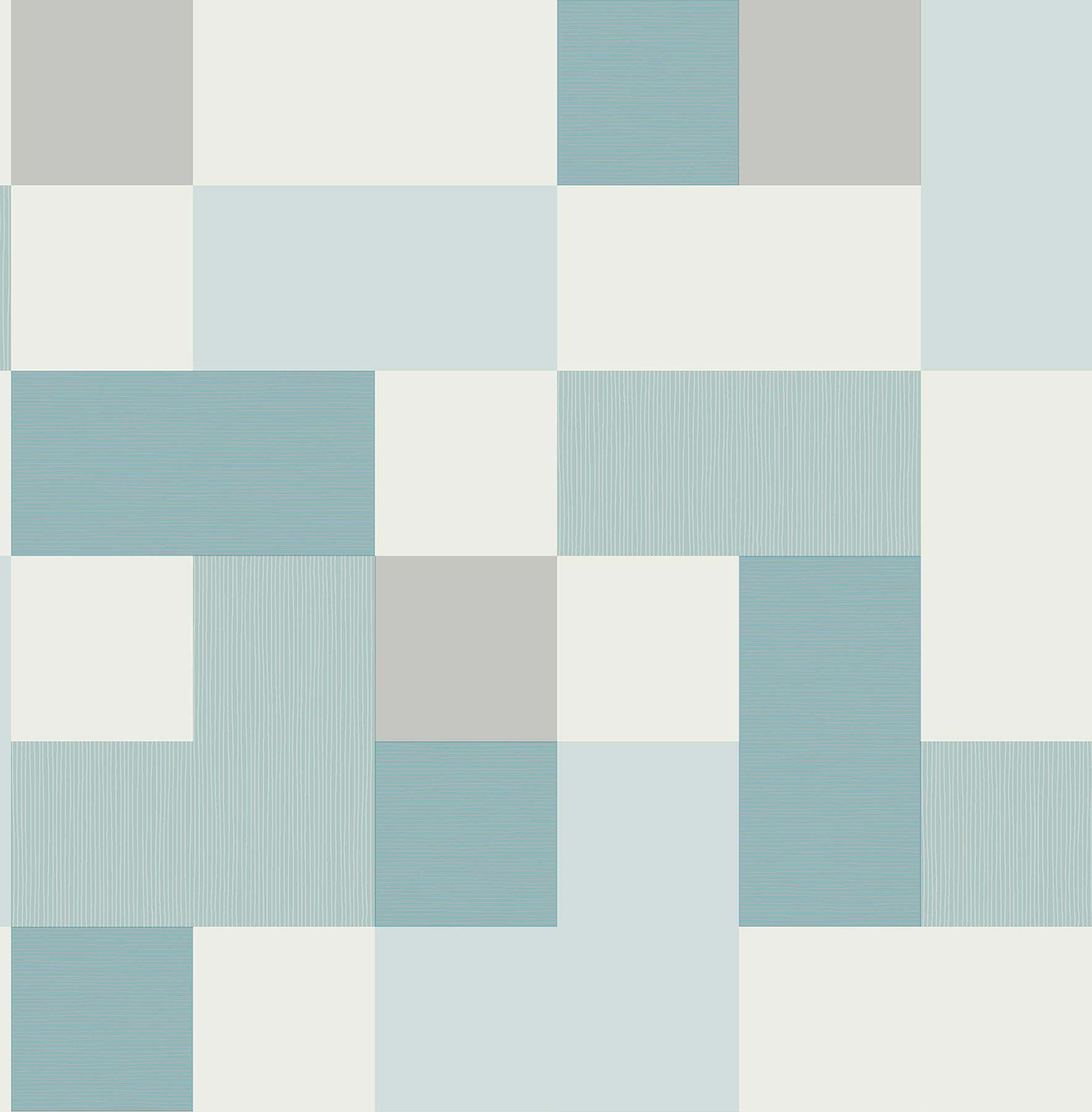 Fine Decor Milano Aqua Geometric Wallpaper, 20.5-in by 33-ft