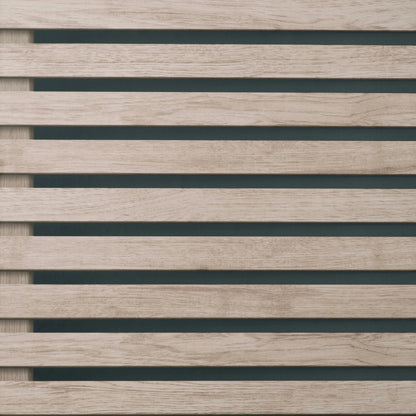 Fine Decor Marlow Brown Wood Slats Wallpaper, 20.5-in by 33-ft