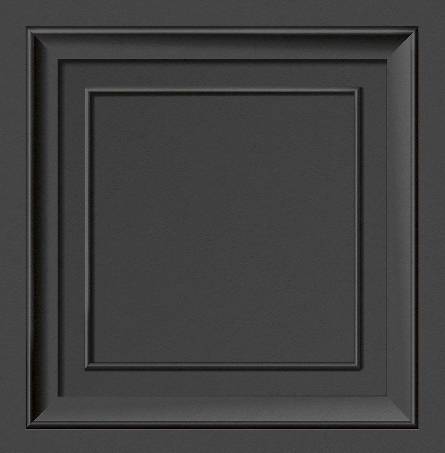 Fine Decor Distinctive Dark Grey Square Panel Wallpaper, 20.5-in by 33-ft