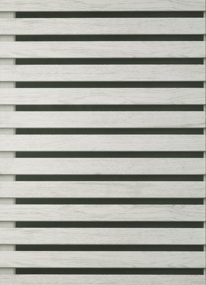 Fine Decor Marlow Charcoal Wood Slats Wallpaper, 20.5-in by 33-ft