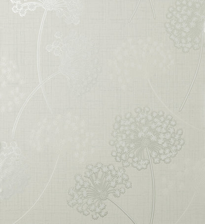 Fine Decor Grace Dove Floral Wallpaper, 20.5-in by 33-ft