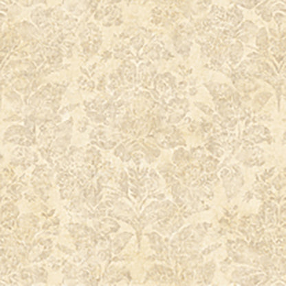 Lucky Day Genoa Cream Damask Wallpaper, 20.5-in by 33-ft