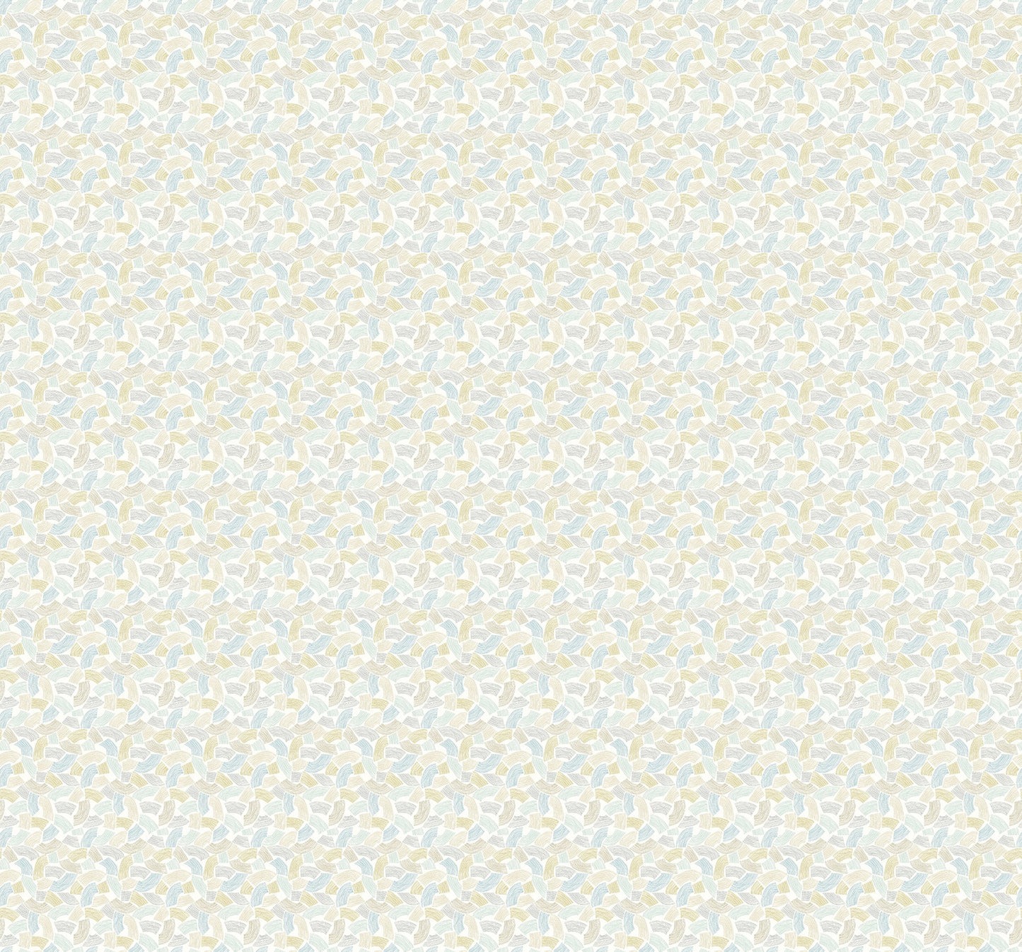 ohpopsi Elements Light Yellow Scribbled Arches Wallpaper, 19.7-in by 33-ft