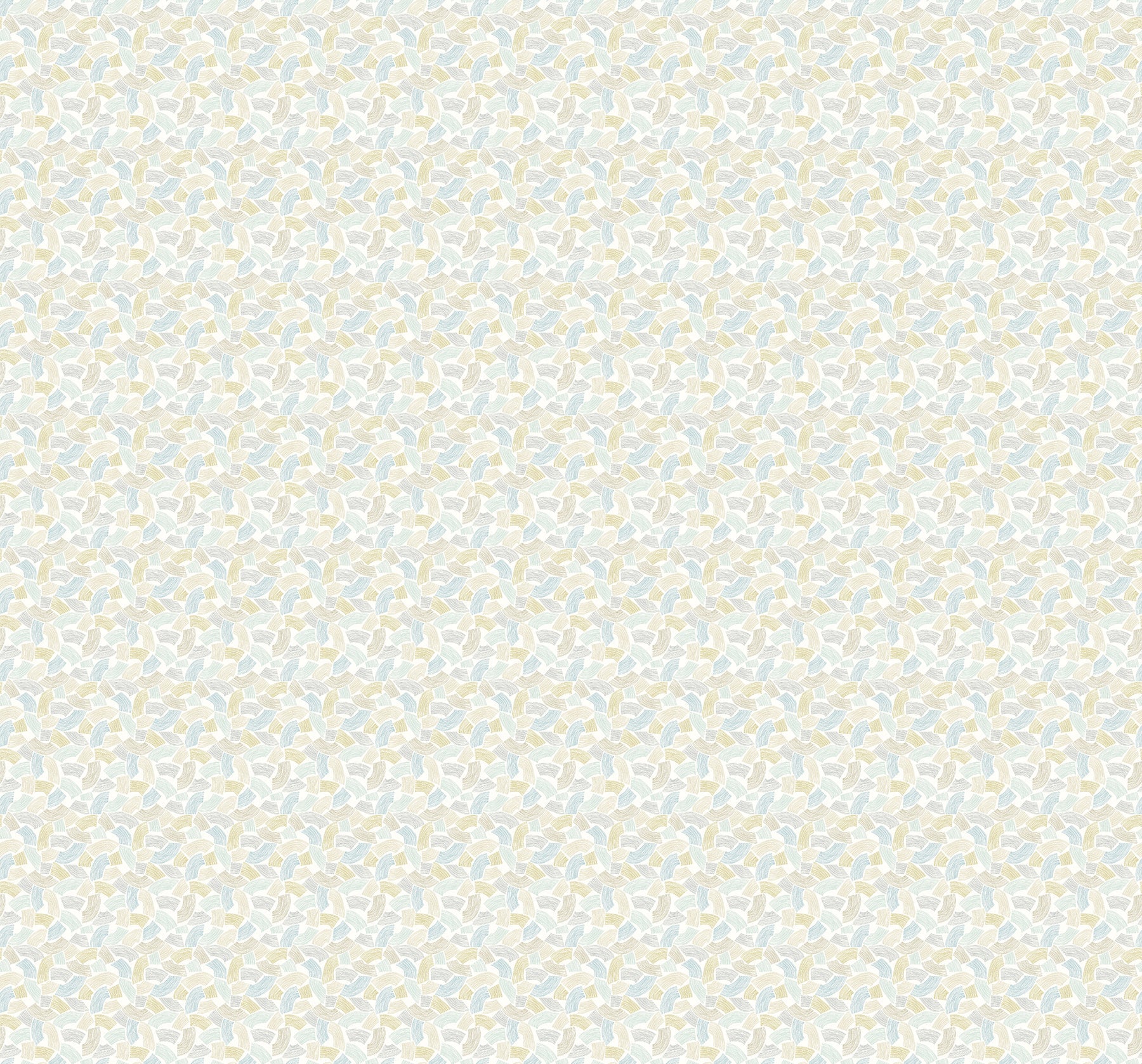 ohpopsi Elements Light Yellow Scribbled Arches Wallpaper, 19.7-in by 33-ft