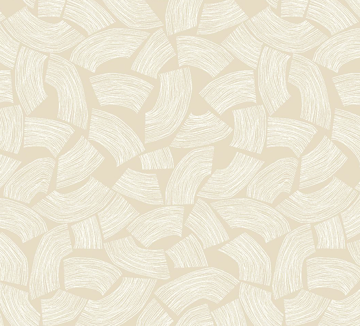 ohpopsi Elements Neutral Scribbled Arches Wallpaper, 19.7-in by 33-ft