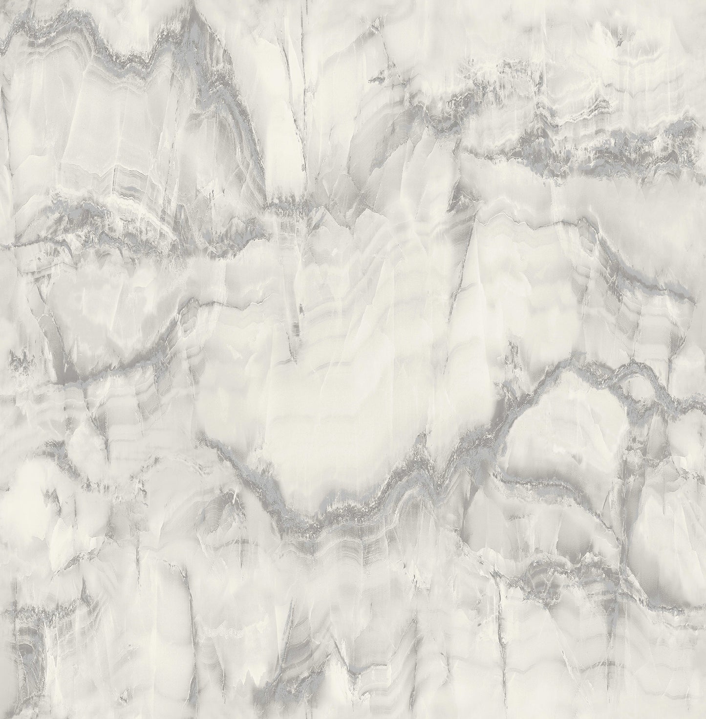 Fine Decor Aura Silver Marble Wallpaper, 20.5-in by 33-ft