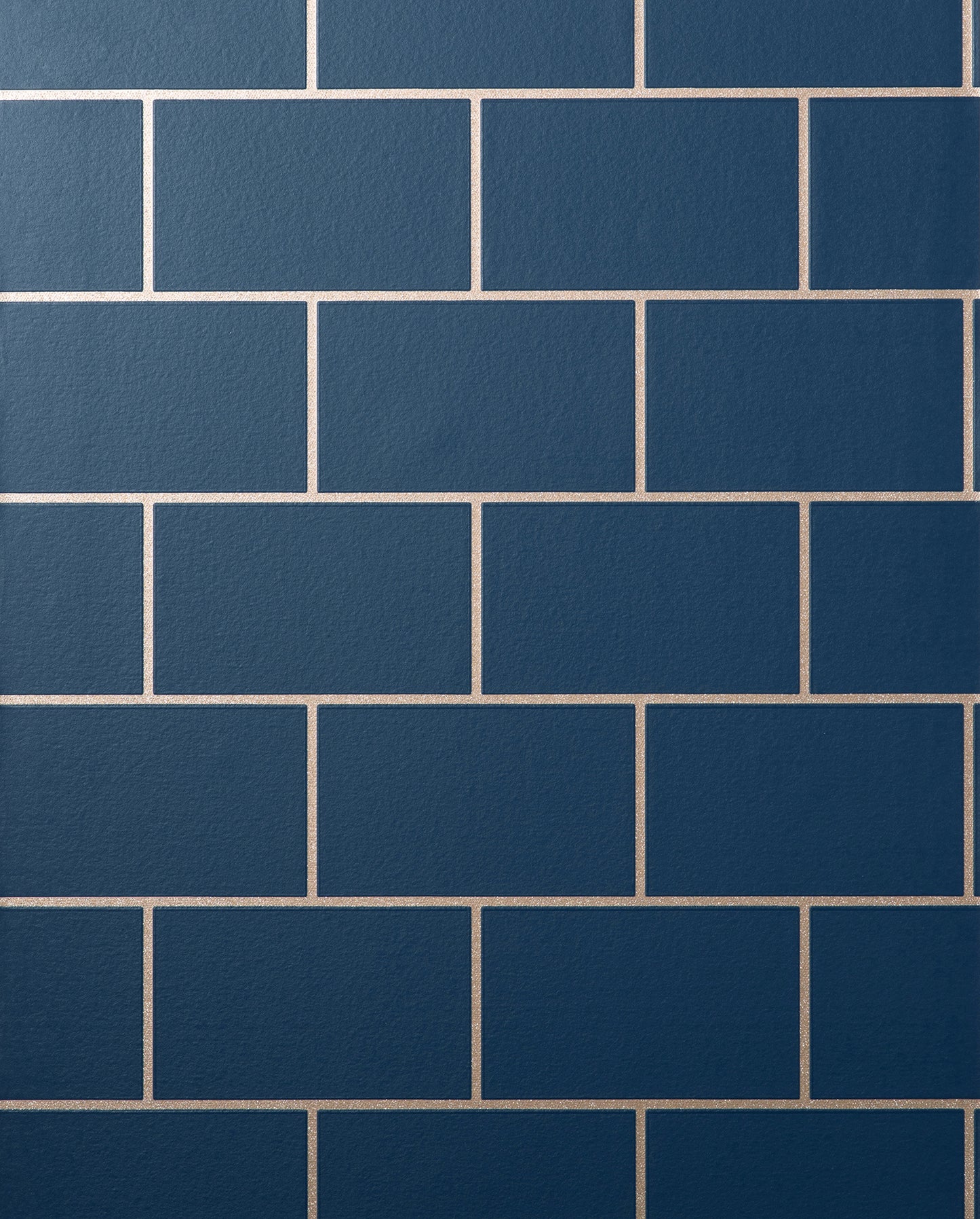 Fine Decor Metro Navy Tile Wallpaper, 20.5-in by 33-ft