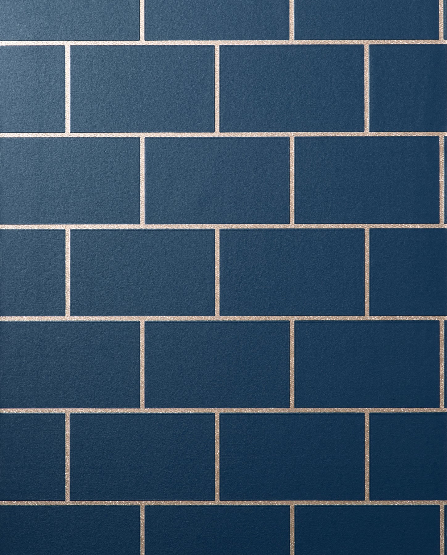 Fine Decor Metro Navy Tile Wallpaper, 20.5-in by 33-ft