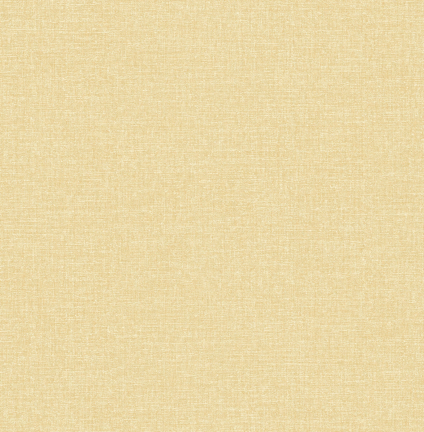 Brewster Glen Mustard Linen Wallpaper, 20.5-in by 33-ft