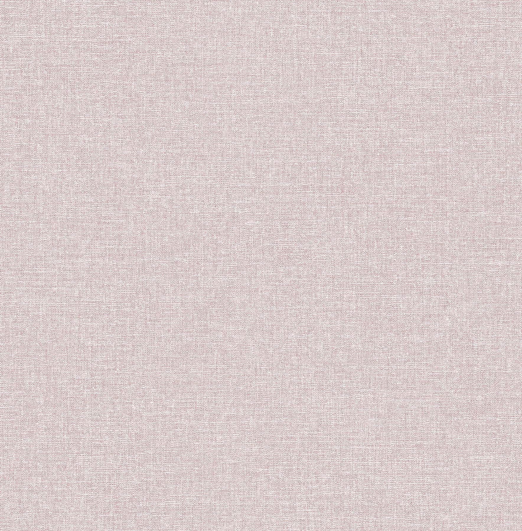 Brewster Glen Pink Linen Wallpaper, 20.5-in by 33-ft