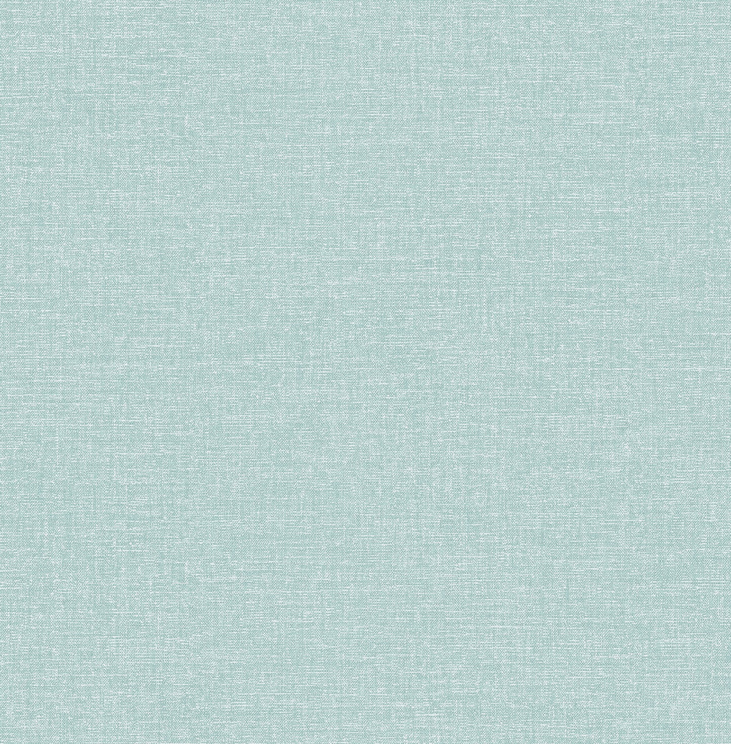 Brewster Glen Teal Linen Wallpaper, 20.5-in by 33-ft