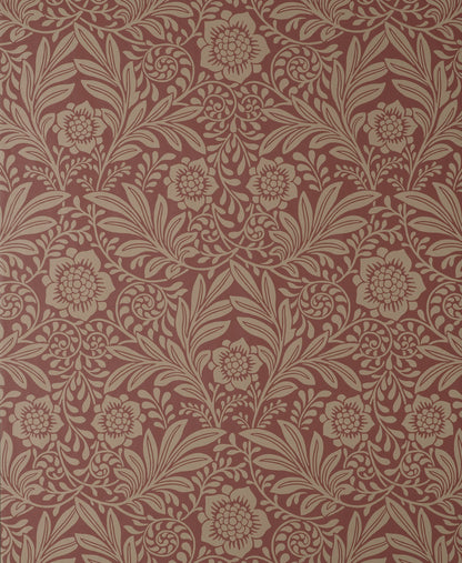 Fine Decor Camille Red Damask Wallpaper, 20.5-in by 33-ft