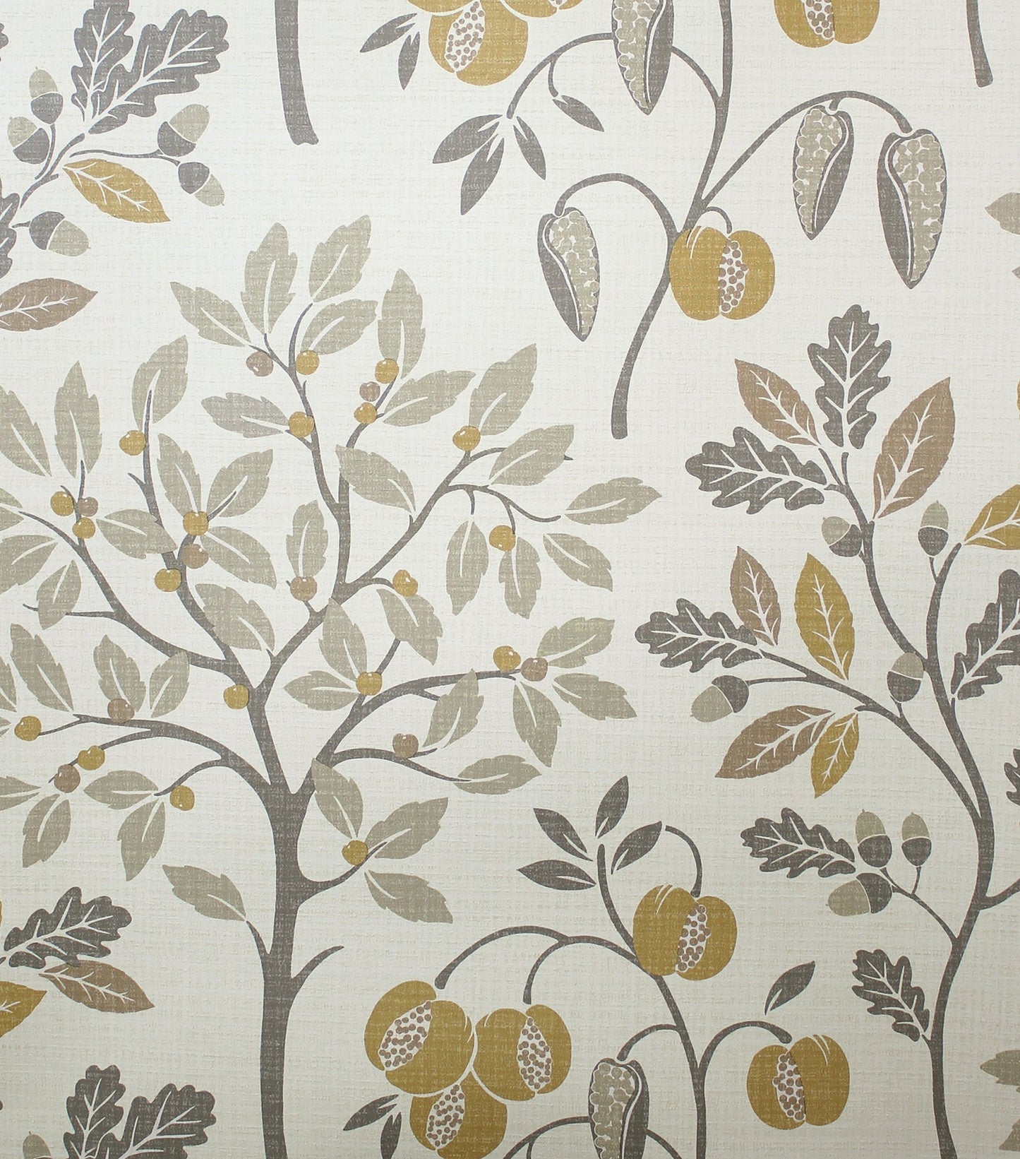 Fine Decor Rowan Natural Autumn Trees Wallpaper, 20.5-in by 33-ft