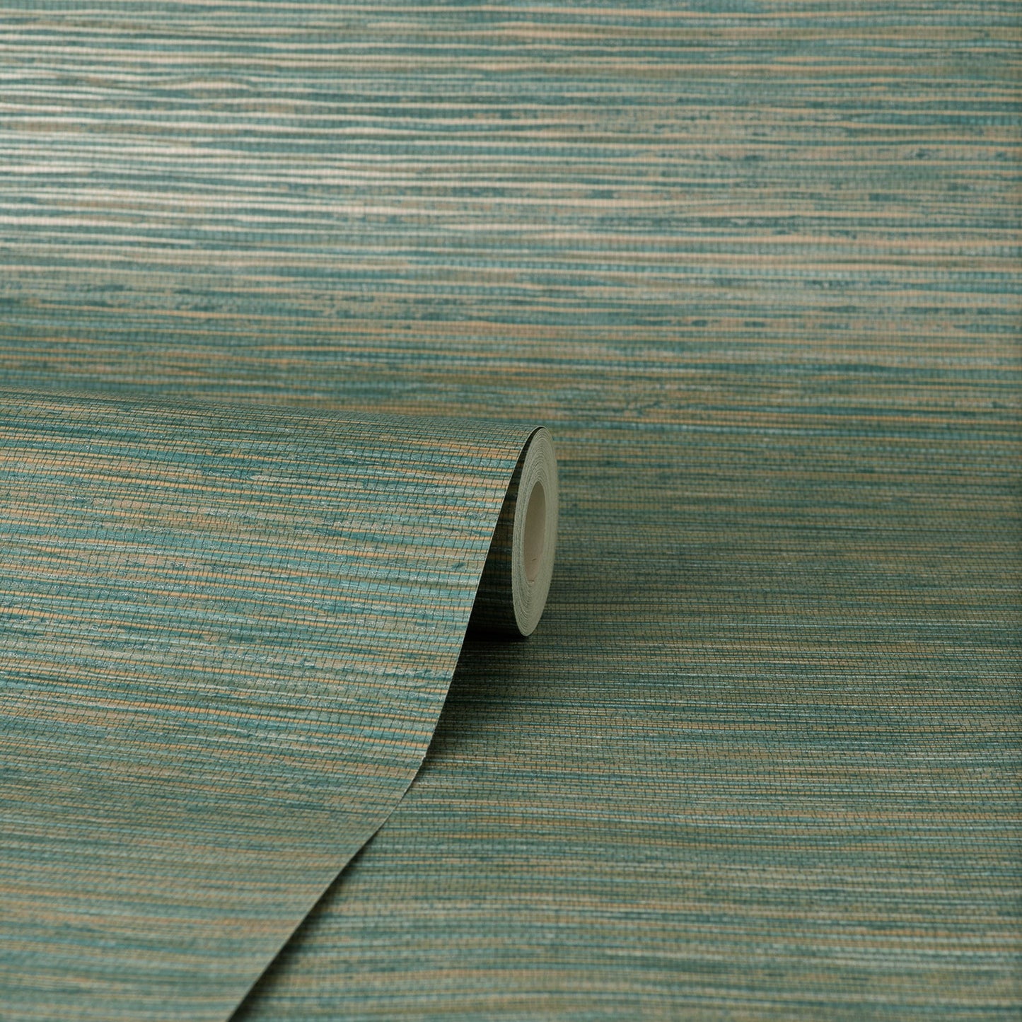 Fine Decor Fusion Teal Plain Wallpaper, 20.5-in by 33-ft