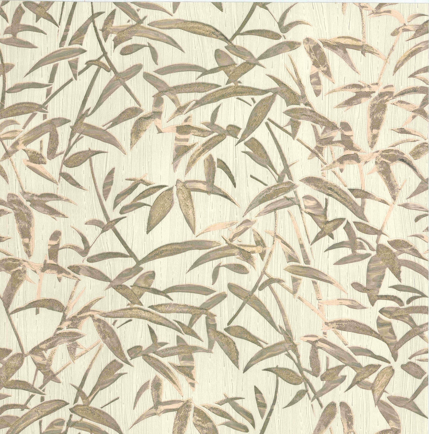 Fine Decor Bryan Taupe Bamboo Wallpaper, 20.5-in by 33-ft