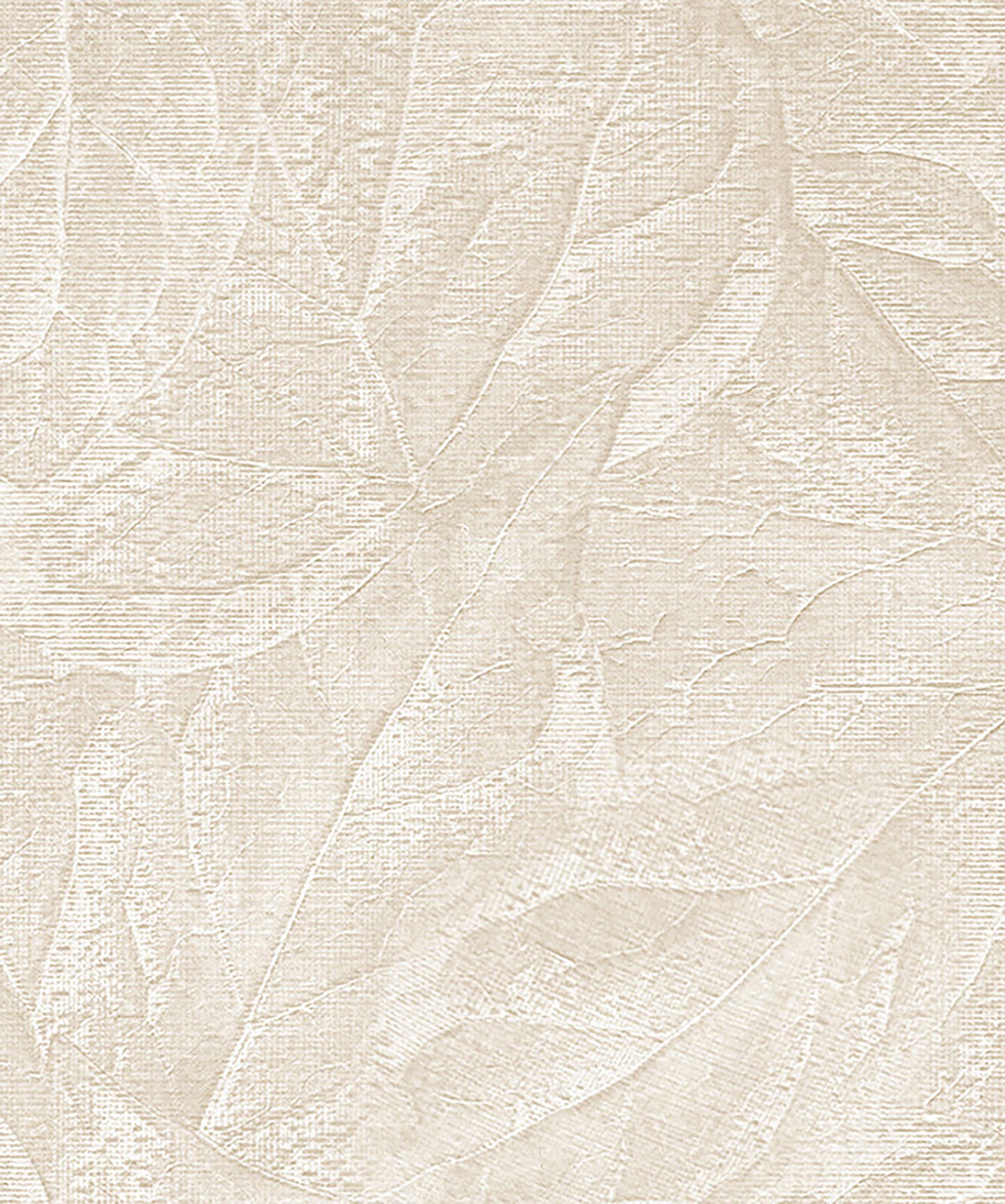 Fine Decor Aspen Bone Leaf Wallpaper, 20.9-in by 33-ft