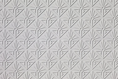 Brewster Deco Paradiso White Luxury Vinyl Paintable Wallpaper, 20-in by 33-ft