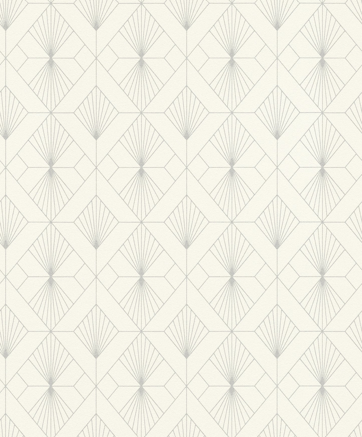 Rasch Henri Off White Geometric Wallpaper, 20.5-in by 33-ft